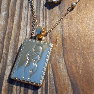 3 Picasso naked lady necklaces